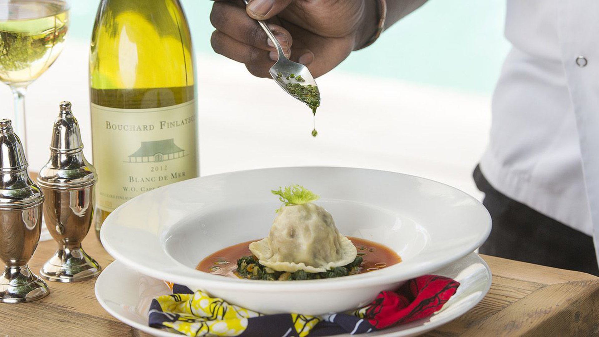 Wine and Food at Zambia's Leading Safari Lodge